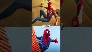 Spider-Man (Insomniac PS5 Peter) Vs Spider-Man (Lego)