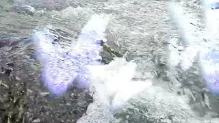 natural river for relaxing and music for deep sleep