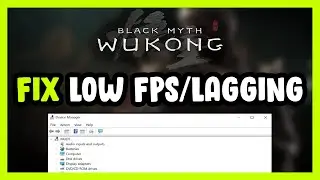 How to FIX Black Myth Wukong Low FPS Drops & Lagging!