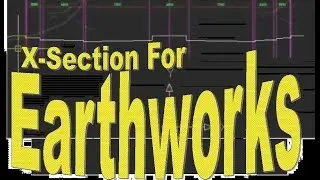 Earthwork Crossection Of Formation Level Of A Road In AutoCad - AutoCAD Tutorial Online