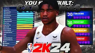 NBA 2K24 *RARE* CAM THOMAS BUILD | PURE SCORER SHOT-CREATING SHARPSHOOTER SG W/ 94 THREE & 91 LAYUP