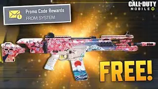 GET the FREE LK24 Sakura in COD Mobile!! Redeem Code CODM