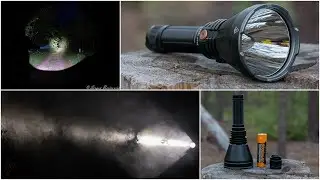 Кратко и нагляно, про дальнобойный фонарь Fenix HT18
