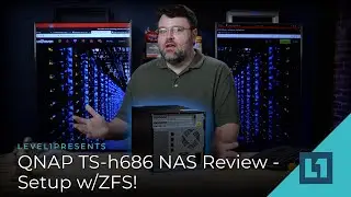 QNAP TS-h686 NAS Review - Setup w/ZFS!