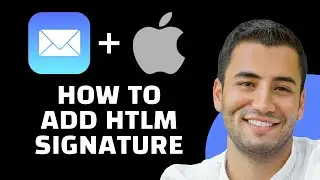 How to Add Html Email Signature in Apple Mail (Tutorial)