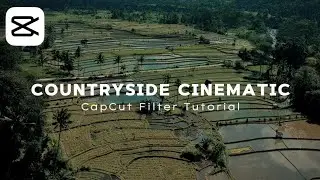 countryside cinematic filter capcut tutorial | cinematic capcut filter editing 2024