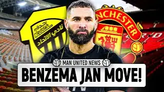 United Explore Benzema January Loan! | Man United Transfer News