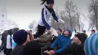 Русская пробежка 1 января 2013 Владимир