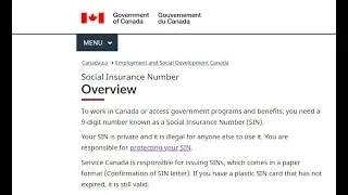 How to Apply or Extend Your SIN Online | Service Canada