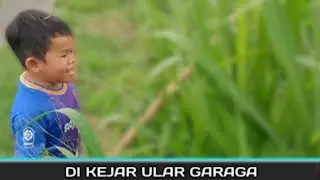 Di Kejar Ular Garaga