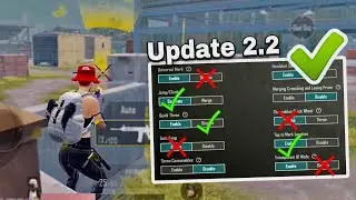 Update 2.2 | Best Settings & Sensitivity to Improve Headshots and Hip-Fire  ✅❌ | PUBG MOBILE / BGMI
