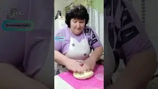 Смачний пиріг з маком, Цікаве формування пирога🥮