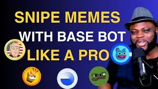 How To Snipe 100X Meme Coins On Base Blockchain (Using Base Bot)
