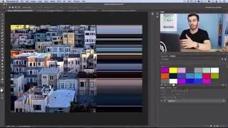 How to create a Pixel Stretch Effect in Photoshop Tutorial