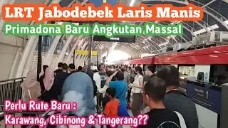 LRT Jadi Primadona, Masyarakat Senang Naik LRT