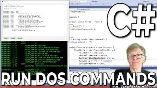 I Wanted To Run DOS Commands in a C# WinForms Program. This is What I Did.