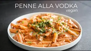 Vegan Penne Alla Vodka Recipe | EASY Dinner Creamy Pasta Idea!