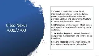 Nexus 7000/7700 Chassis & Supervisor Engine Intro