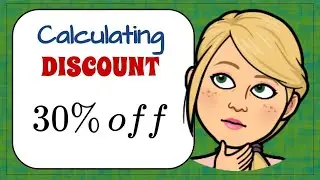 Calculate DISCOUNT! from The Magic of Math 