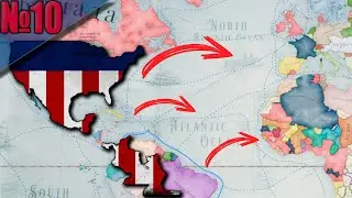 (Victoria 3 - 1.7.5)  США #10 - Война против Великобритании и Франции!