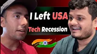 Indian Student on Moving back during Tech Recession: 