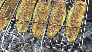 Баклажаны на гриле Запекаем баклажаны Как приготовить баклажаны