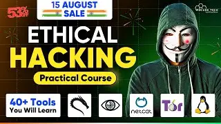 Get up to 53% OFF our Ethical Hacking Practical Course | 44+ Live Classes & 15+ Projects