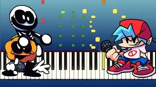 South - Friday Night Funkin' FNF - But it sounds Russian - Piano