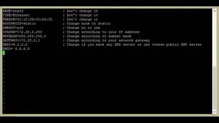 REHL 7/ CentOS 7 Network Configuration