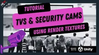 Unity3D Tutorial - How to create in-game screens using Render Textures