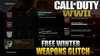 WW2 - FREE DLC WEAPONS GLITCH!!! *UNLOCK* ALL WINTER DLC GUNS WITHOUT DOING ANYTHING