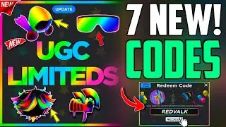 *NEW*ALL WORKING ⚠️ UGC LIMITEDS ROBLOX CODES  2024 - UGC LIMITED CODES - UGC - FREE UGC