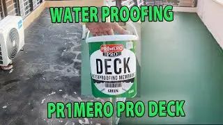 Roofdeck Water Proofing using Primero Pro