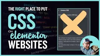 Where To Add CSS In Elementor Websites