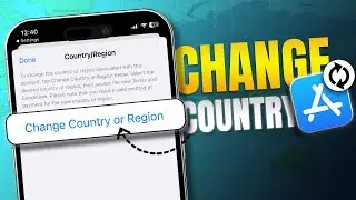 How to Change App Store Country on iPhone | Change Region In App Store