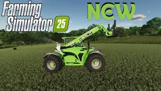 Fs 25 New Vehicle Or Brand Merlo! Farming Simulator 25 New Gameplay