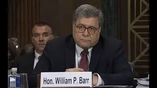 BARR HEARING: Sen. Dianne Feinstein questions Attorney General William Barr