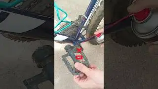 Bike maintenance lifehack. Correct way to lubricate your bicycle🚴 
