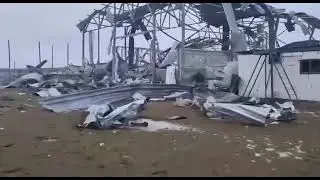 «Денацификация и демилитаризация» коровника в Харьковской области