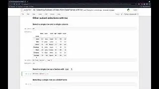 203 Other Subset Selections with loc