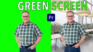 How To Use A Green Screen Effect In Premiere Pro in 2024