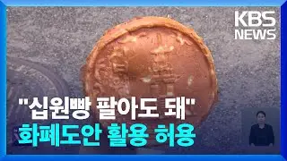 ‘십원빵’ 논란 끝…한은 “영리 목적 화폐도안 이용 허용” / KBS  2024.08.29.