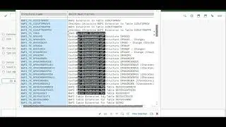 Video 47: ABAP for ALL - BAPI Extensions