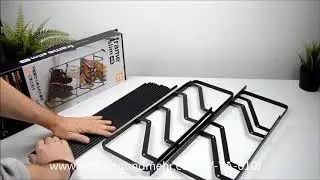 Yamazaki Schuhregal aus Metall Frame Slim Shoe Rack V-YA-010 Montage Zusammenbau Anleitung