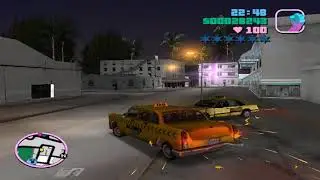 GTA Vice City || Mission 46 || GTA Vice City Mission Kaufman Cabs V I P