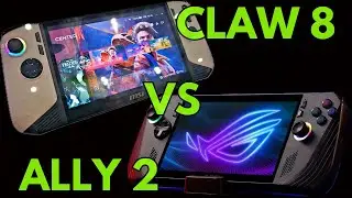 ASUS ROG ALLY x vs MSI CLAW 8 AI+