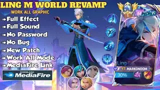 OPTIMIZED - Script Skin Ling M World Revamp No Password | Voice Indonesia & English | New Patch MLBB