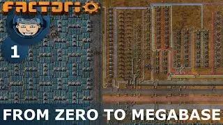 FROM ZERO TO MEGABASE - Factorio: Part 1 - Beating The Game