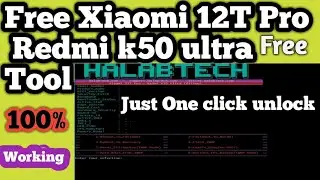 New Xiaomi Frp or Mi account Patch Tool 2023 |lRest efs,Repair imei Xiaomi 12T|| Pro Redmi K50 Ultra