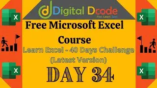 Microsoft Excel Free Training | Excel DATEDIF Function | How to Find Years, Month, Day between Date?